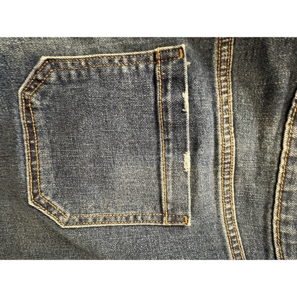 Old Navy Womens Jean Shorts California Stretch Blue Denim size 10 High Rise - Picture 10 of 12